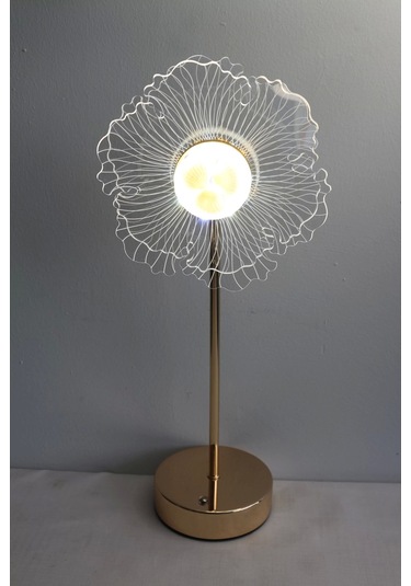 Krd-6821 Lemmy Masa Lambası Beyaz