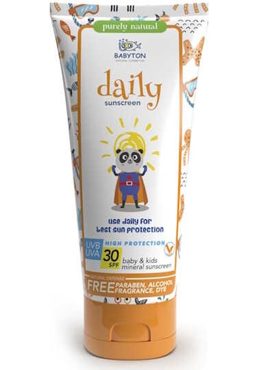 Babyton Bebek ve Çocuklar için Mineral Güneş Koruyucu Spf30 100 ML