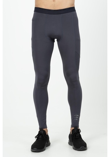Maraton Active Slimfit Erkek Koşu Antrasit Tayt 21966-antrasit Antrasit