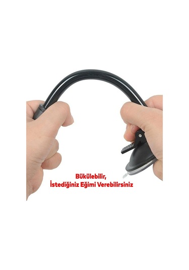 Automix Kuğu Boynu Manyetik Mıkmatıslı Bükülebilir Telefon Tutucu