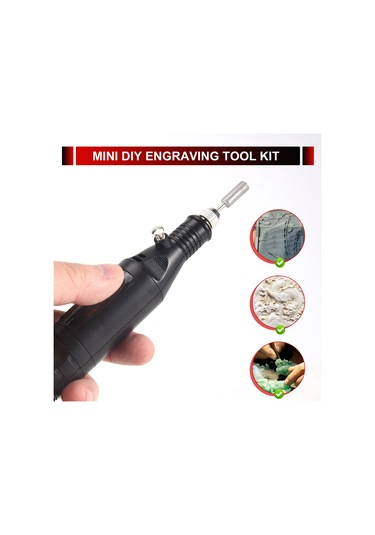 Elektrikli Gravür Kalemi, Metal Cam Abd Fişi İçin Gravür Alet Seti