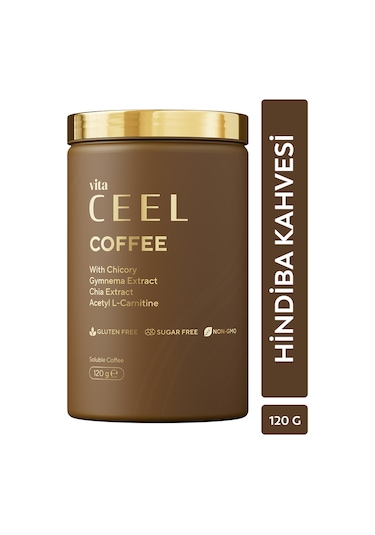 Vita Ceel Hindiba Gimneya Chia Extract L-karnitim İçeren Detox Kahve Hazır 120 G