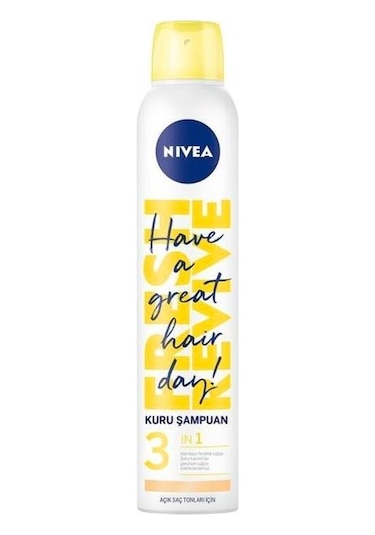 Nivea Açık Saç Tonları İçin Kuru Şampuan 200 ML
