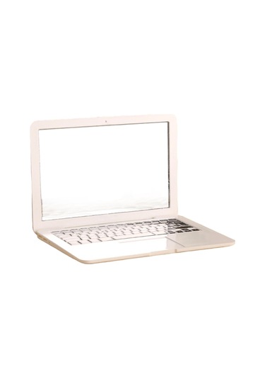 Suntek Makyaj Aynası Mini Ayna Katlanır Dizüstü Çanta Beyaz