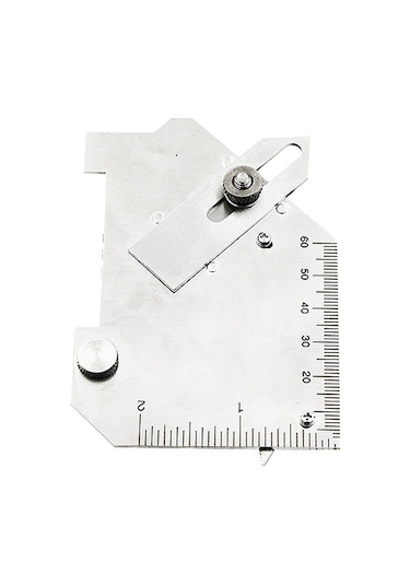 Mg-8 Kam Tipi Paslanmaz Çelik Köşe Kaynak Ölçer Çok Fonksiyonlu Kaynak Muayene Cetveli