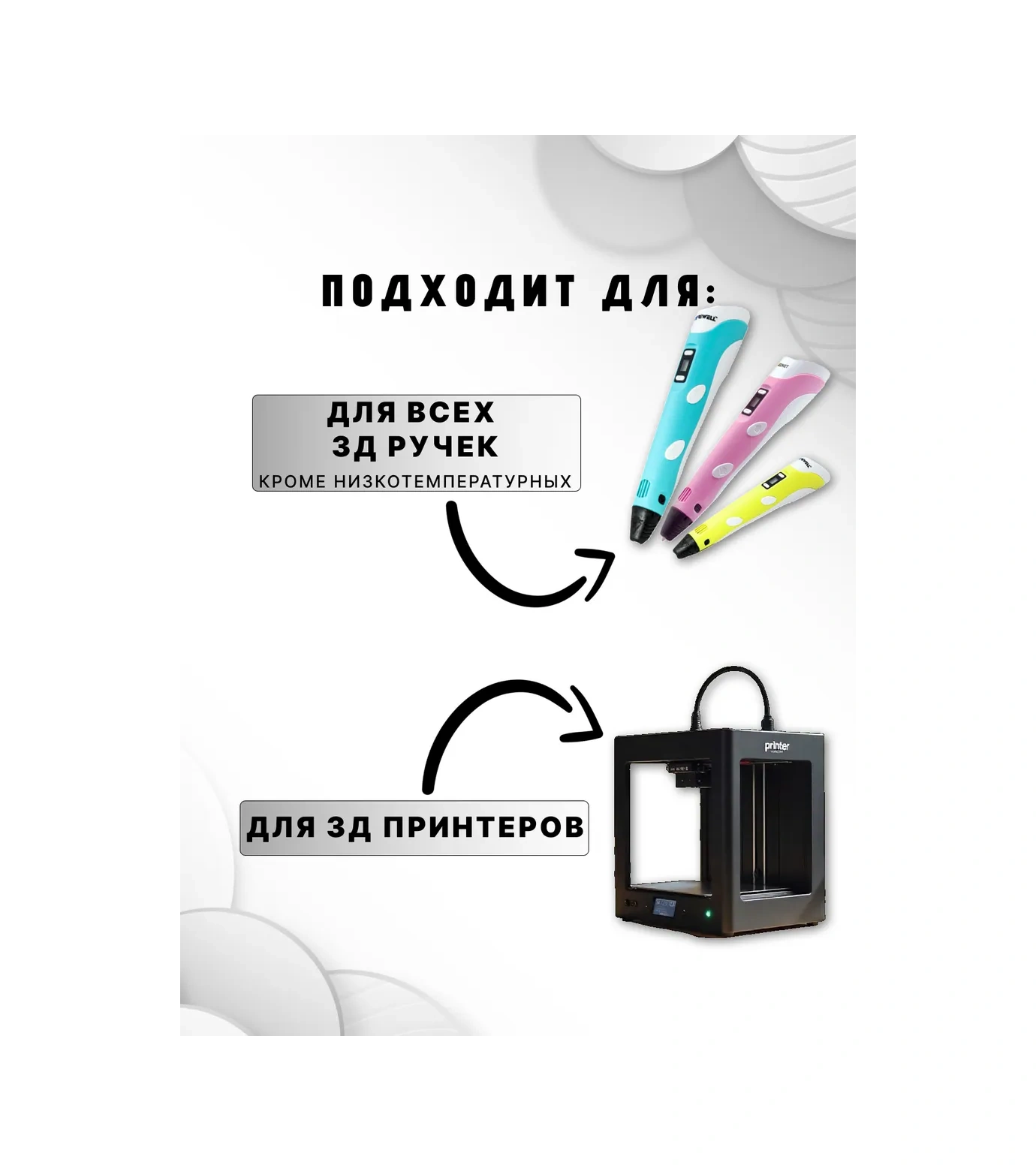 Nıt 3d Yazıcı İçin Pla Plastik 1 Kg Siyah 13753022