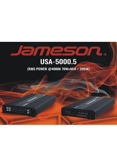 Jameson Usa-5000.5 Stero ve Mono Çift Yonlu 5000 Watt 6 Kanal 4 Ç