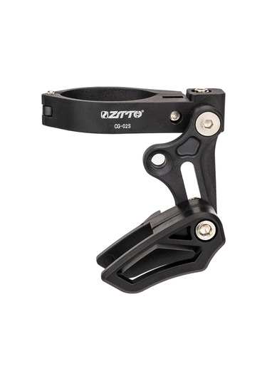 Yol Bisikleti Tek Disk Zinciri Koruma Anti Bırak Kelepçe Montaj Zinciri Tutucu Acid Yeşili