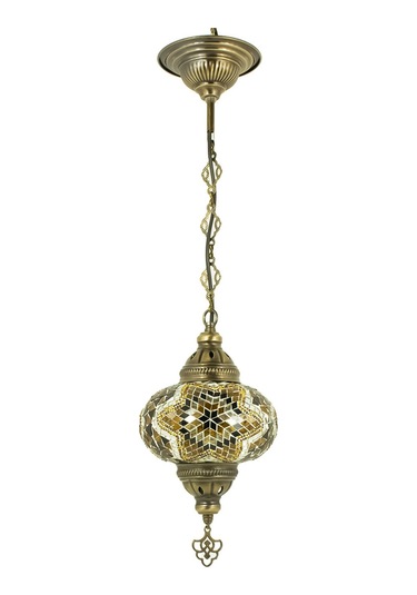 Mozaik Gece Lambası Sevgiliye Özel Tekli Sarkıt Renkli