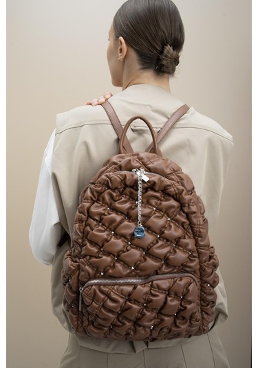 Matthew Cox Byn2288 Kadın Sırt Çantası Camel