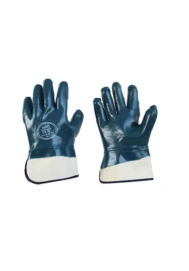 Maxsafety Pet-004 - Nitril Kaplı 1. Kalite Petrolcü Eldiveni