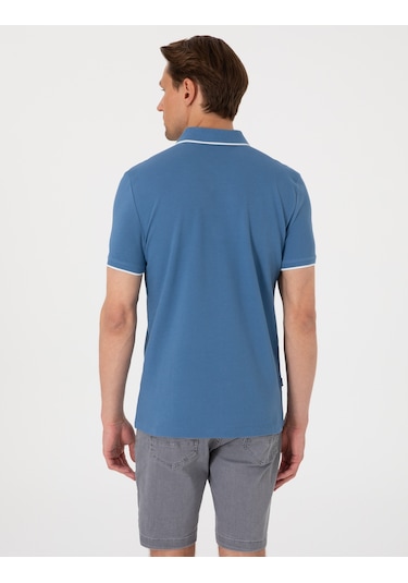 Pierre Cardin Erkek Koyu Mavi Tişört 50307516-vr032 Koyu Mavi