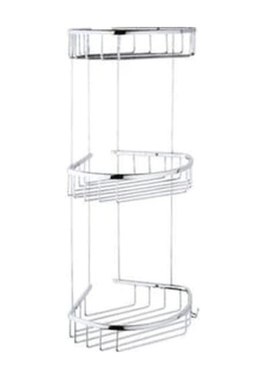 Kitaro 20 X 20 Üç Katlı Şampuanlık Prinç Çok Renkli