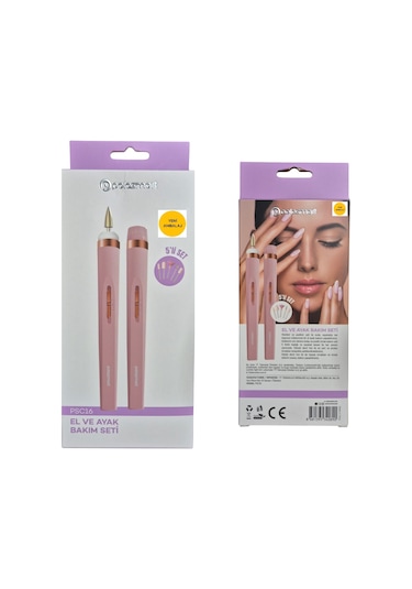 Polosmart Manikür & Pedikür Set Rose Gold Psc 16