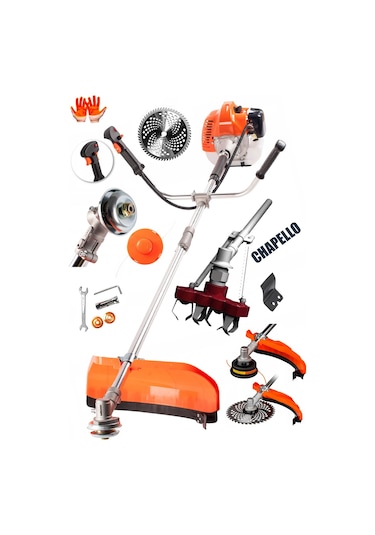 Stilmax YT200CX Benzinli Yan Tip Tırpan 20HPX + Chapello Eşeleme