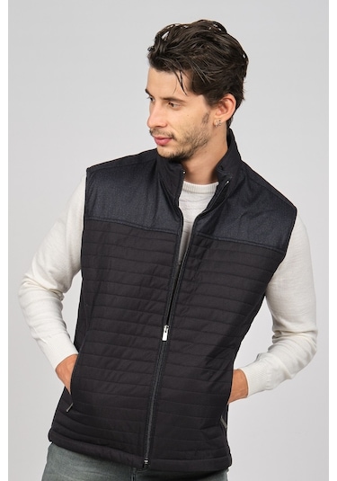 Daynax Erkek Içi Kürklü Cep Detaylı Yelek 492908 Lacivert Lacivert