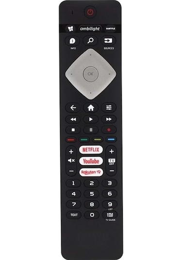 Tv Kumanda Philips Rm-l1660 H0357c Netflix Rakuten Tv Tuşlu
