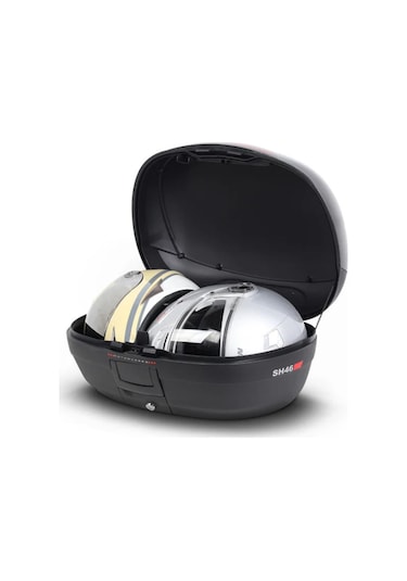 Shad Sh46 Motosiklet Arka Çanta Topcase D0b46200 Siyah