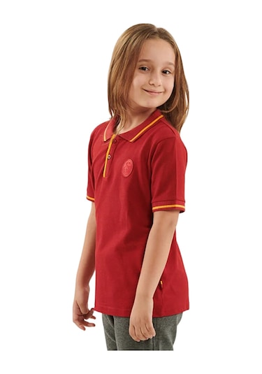 Galatasaray Polo Yaka T-shirt Sari