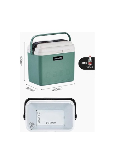 Naturehike Lındu L Cooler Q10h Buzluk 24l Çok Renkli