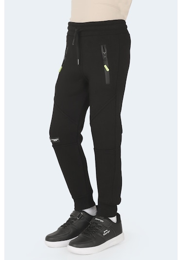 Slazenger Lamya 2 Li Set Unisex Çocuk Siyah -taş Gri Eşofman Altı Siyah -taş Gri