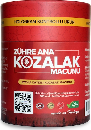 Zühre Ana Kozalak Macunu Diyabetik Hologramlı
