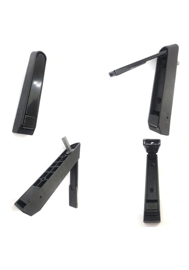 Cam Balkon İspanyolet Kilit Mekanizma Siyah