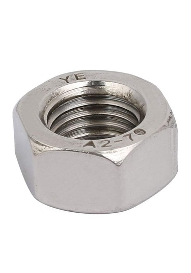 Paslanmaz Krom Somun. M10. 50 Adet. 10mm.