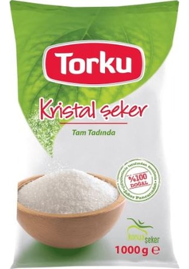 Torku Kristal Toz Şeker 1 KG