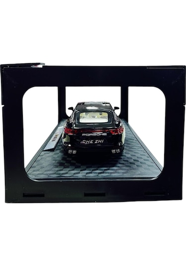 1:24 Metal Model Koleksiyon Araba Porsche Siyah 21 Cm Cz127b