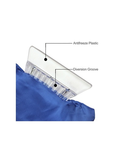 Geeksen Kış Araç Camları İçin Su Geçirmez Eldivenli Buz Ve Kar刮除 Aleti - Çok Fonksiyonlu Islak Koşullarda Korumalı Kullanim