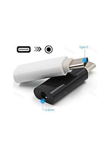 Type C To 3.5Mm Kulaklık Çevirici 4491A Dönüştürücü Adaptör Ses A