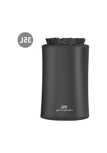 Novahub Su Geçirmez Hafif Kuru Çanta - Kamp, Yürüyüş, Kayak İçin Dayanıklı Ekipman Torbası Siyah, Küçük Boy Siyah