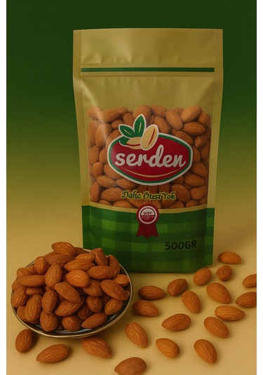 Kavrulmuş Tuzlu Badem 500gr 500 G