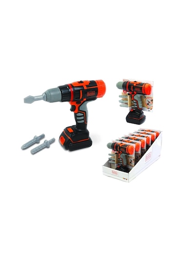 Smoby Black & Decker Elektirikli Matkap 360923