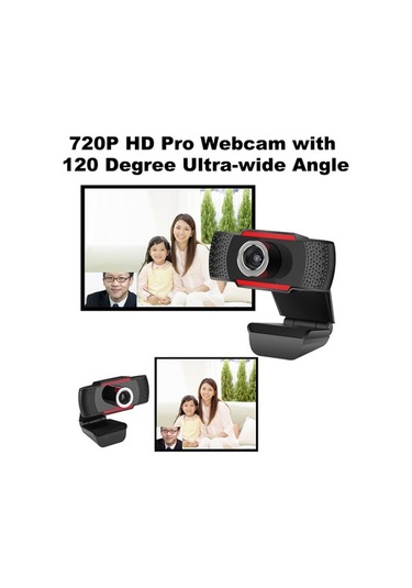 Fortunelane 720p Hd 120 Geniş Açı, Gürültü Engelleme Mikrofon, Qq Skype Uyumlu Usb 2.0 Web Kamerası