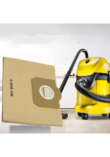 3 Adet/paket Toz Torbası Karcher Wd3 Mv3 6.959-130 Elektrikli Süpürge Aksesuarları