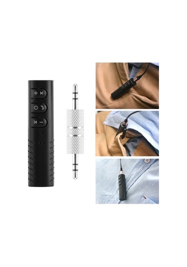 Kablosuz Bluetooth Alıcı - Hoparlör Ve Kulaklık İçin 3.5mm Jaklı Kablosuz Müzik Adaptörü
