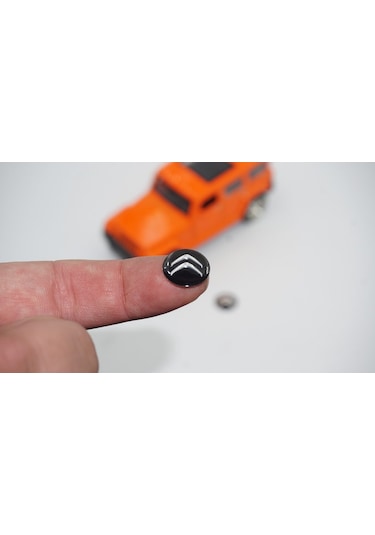 Citroen Oto Anahtar 3M Metal Alaşım Logo 2Li Set