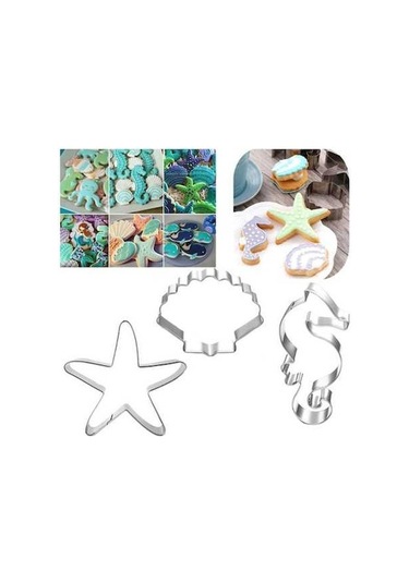 Dancemonkey 5 Adet Flip Şeker Kurabiye Kalıbı Ve Pişirme Seti, Pratik Pişirme Aksesuarları Gümüş