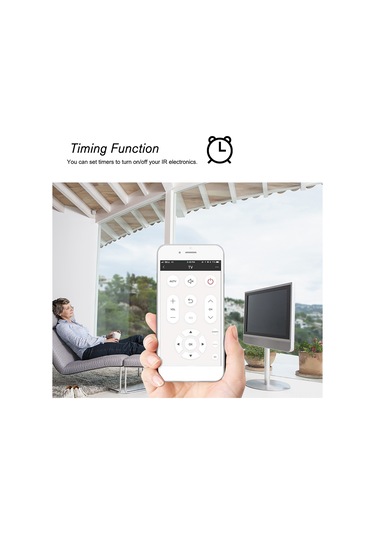 Shineyee Tuya Wifi Akıllı Sesli Entegre Kumanda, Ev Aletlerini Klima, Tv, Stb 38khz İle Kontrol Et, Google Home/alexa Desteği, 2.4g Wi-fi, Tuya Uygulaması - Wifi-rf