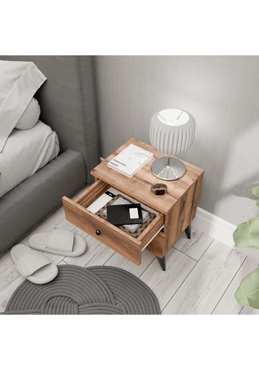 3724 Mona 2 Çekmeceli Komodin Hat