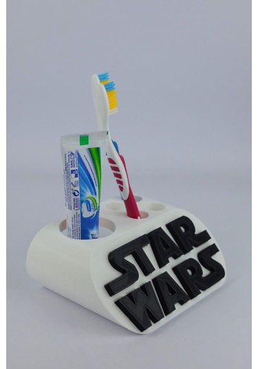 Star Wars - Dekoratif Diş Fırçalık Beyaz