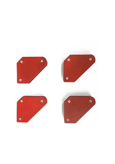 Homyl 9lb 4 Parça Kaynak Lehim Mıknatıs Tutucu 45 90 Derece