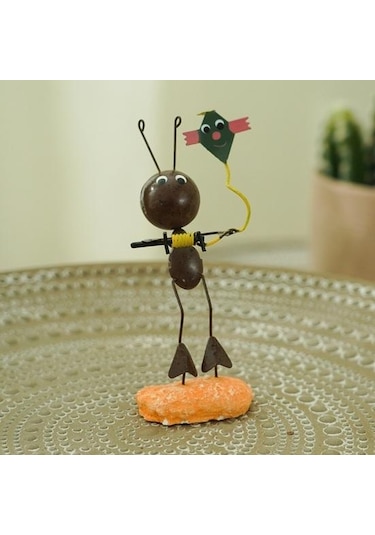 Minyatür Heykel Narin Hediyeler Demir Güzel Canlı Görüntü El Yapımı Mini Okuma Karınca Dekorasyon Ev Dekor E