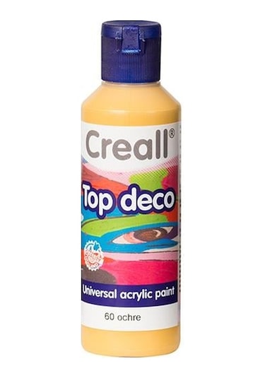 Creall Top Deco 80ml Toprak Sarısı Çok  Renkli
