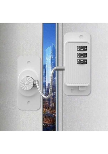 Pazly Şifreli Buzdolabı Çekmece Kiliti, 17cm, Windows, 3 Numara, Premium, Güvenlik