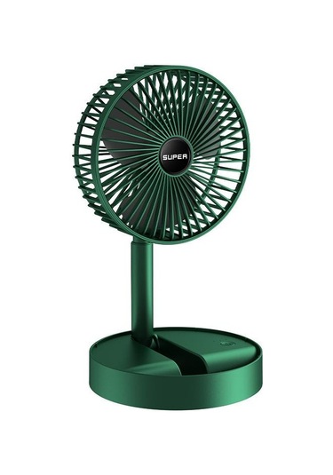 Torima F-06 Taşınabilir Şarjlı Fan 3 Kademeli Vantilatör Klima Soğutucu Fan Yeşil