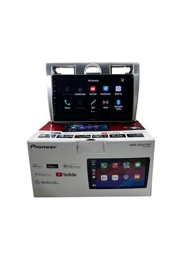 Ford Fiesta 2006-2011 Pioneer 4-64 Tam Profesyonel Oem Multimedia 9"