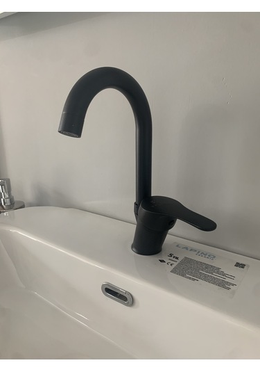 Armour Armatür Siyah Lüks Banyo Batarya Seti Siyah